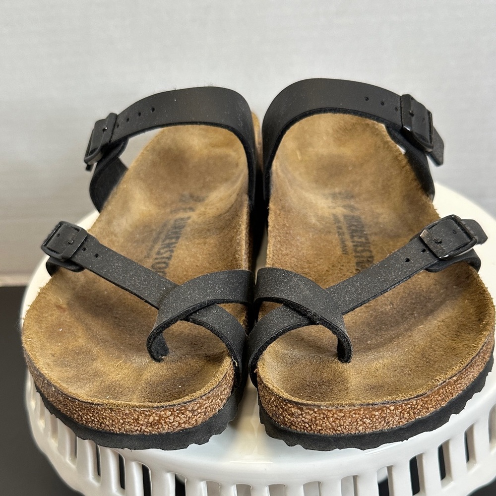 Birkenstock Mayari Women's Black and Brown Sandals